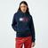 Tommy Hilfiger Jeans Tommy Flag Kadın Lacivert Hoodie