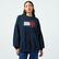 Tommy Hilfiger Jeans Tommy Flag Crew Kadın Lacivert Sweatshirt