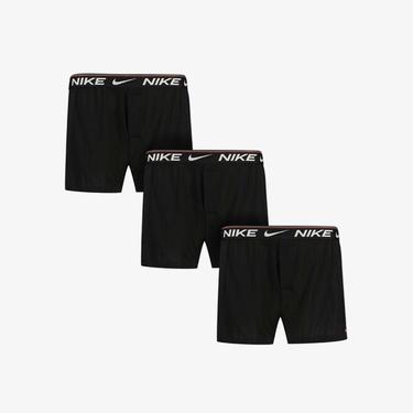  Nike 3lü Erkek Siyah Boxer