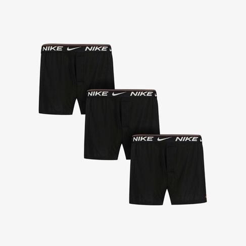  Nike 3lü Erkek Siyah Boxer