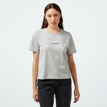  Les Benjamins 403 Kadın Gri T-Shirt