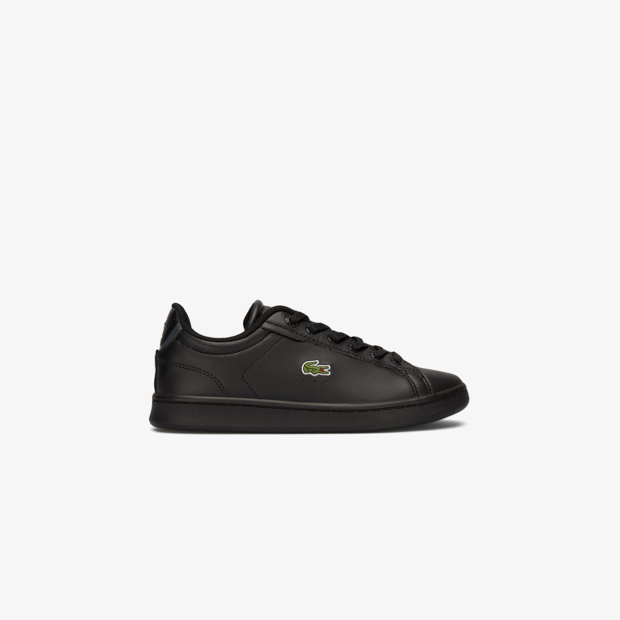 Lacoste Carnaby Pro Synthetic Fiber Çocuk Siyah Sneaker