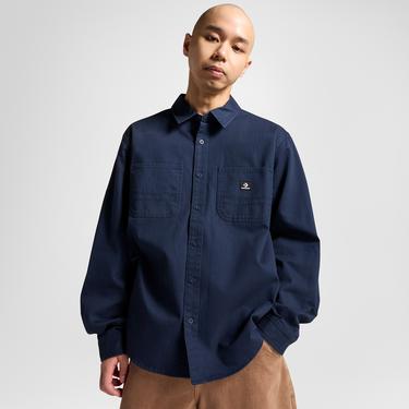  Converse Erkek Cepli Lacivert Gömlek