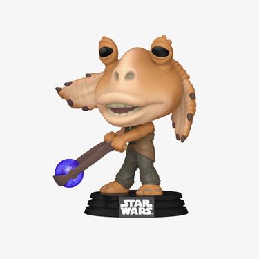  Funko POP Star Wars Jar Jar Binks With Booma Balls Renkli Figür