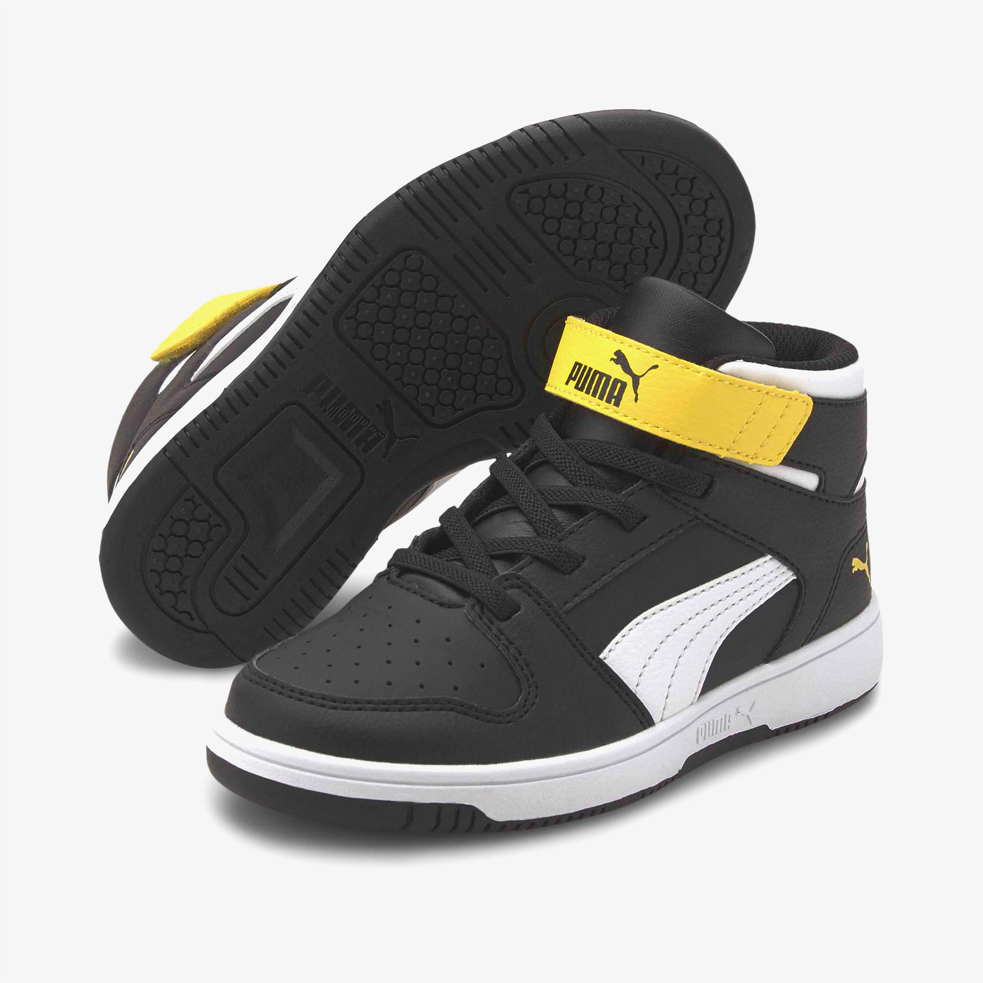 Puma Rebound Layup Sl V Ps Çocuk Siyah Spor Ayakkabı