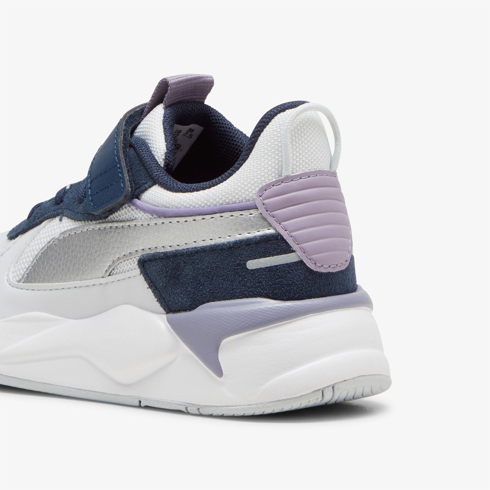 Puma Rs-X Metallic Ac+ Ps Çocuk Beyaz Spor Ayakkabı