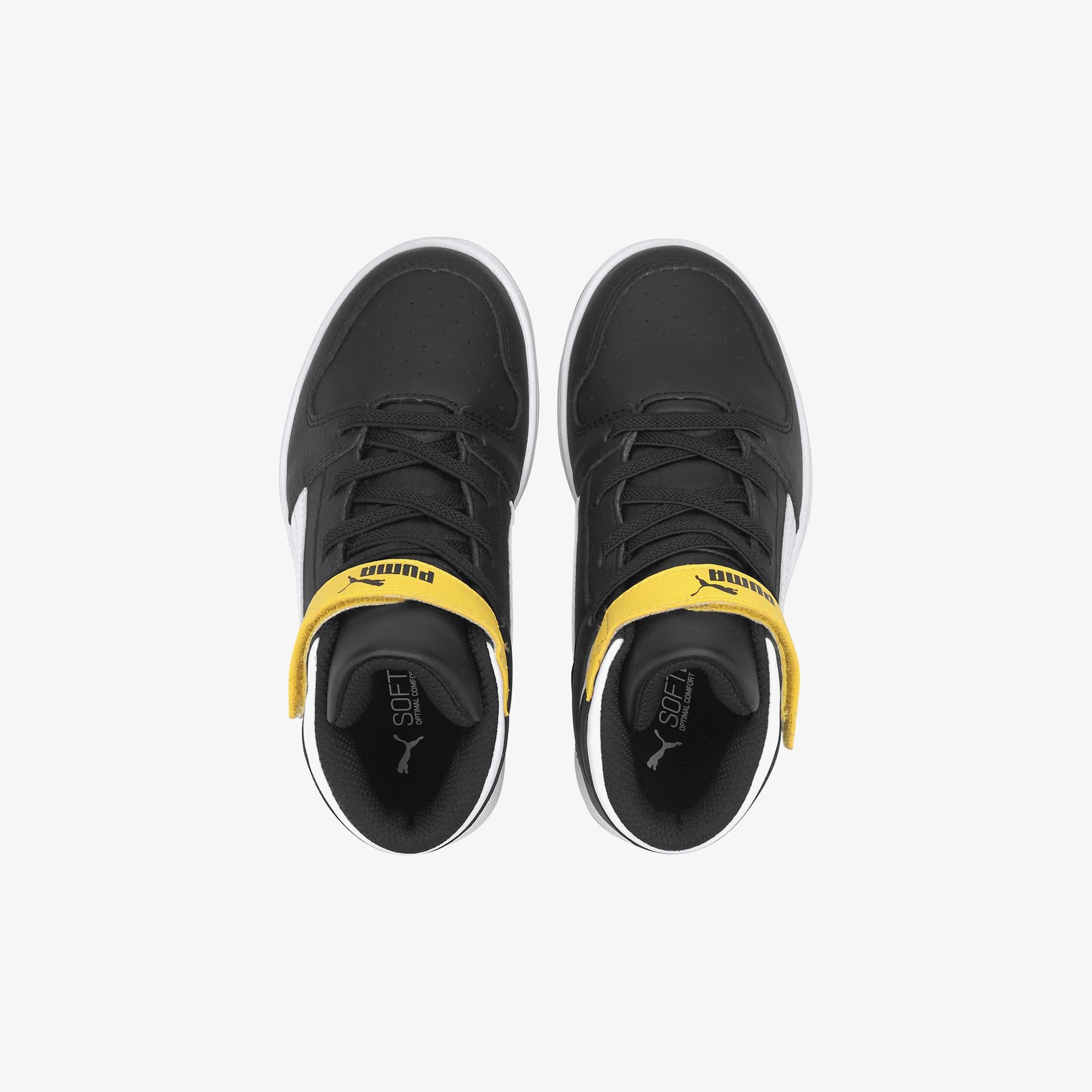 Puma Rebound Layup Sl V Ps Çocuk Siyah Spor Ayakkabı