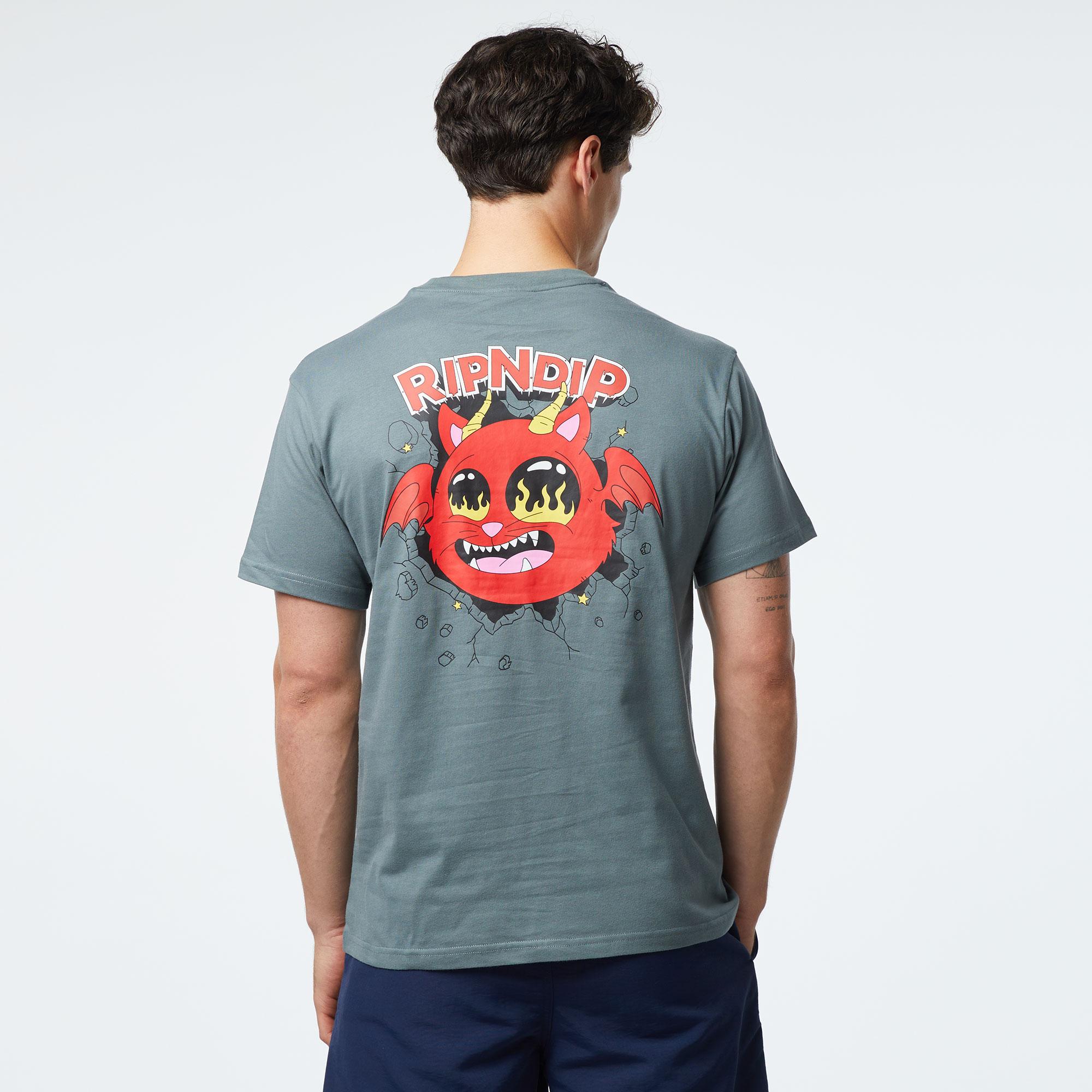 Ripndip Devil Monster Erkek Yeşi T-Shirt