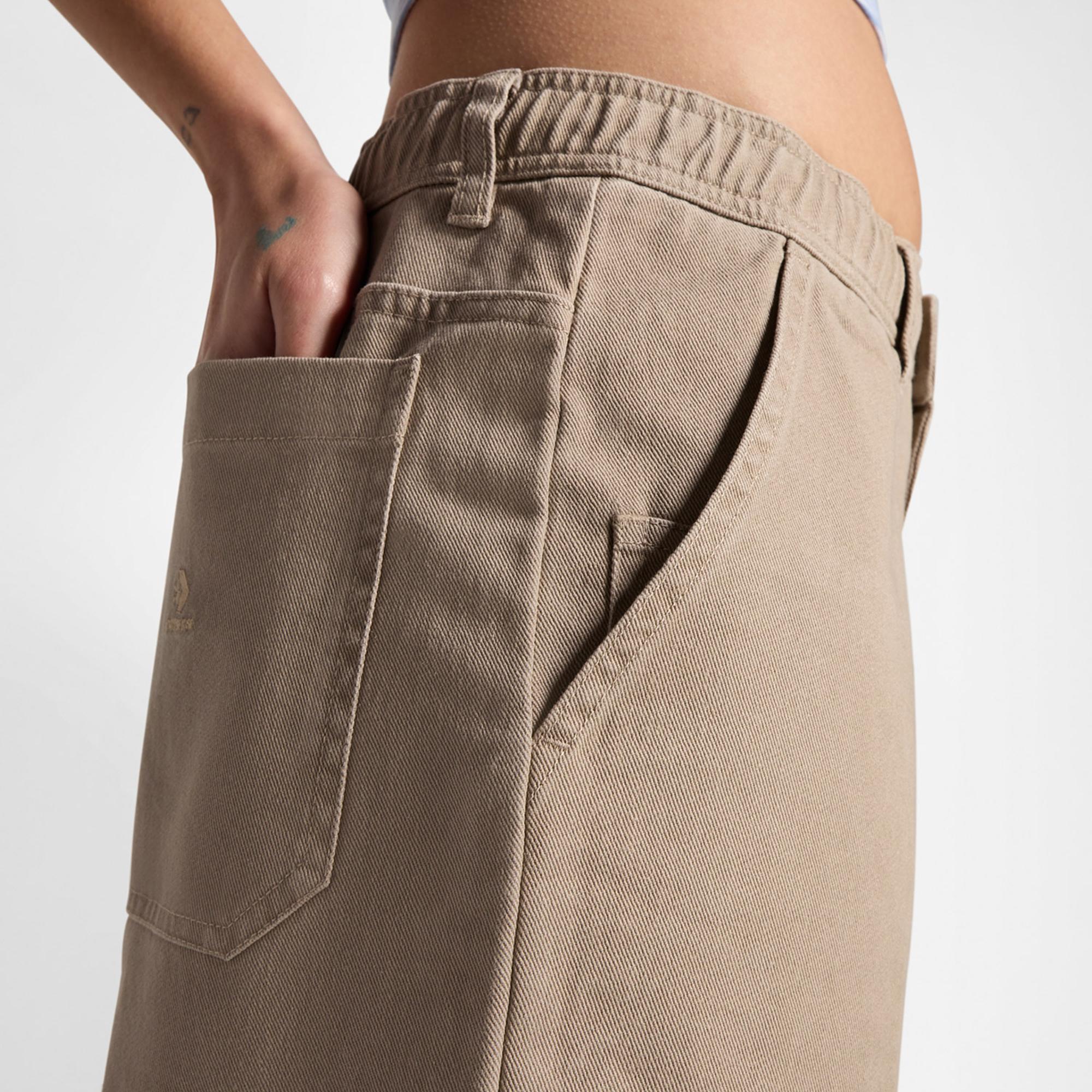 Converse Harbor Pant Vintage Cargo Unisex Kahverengi Eşofman Altı