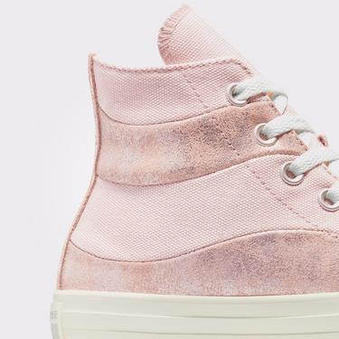 Converse Chuck Taylor All Star Unisex Pembe Deri Sneaker