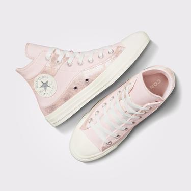  Converse Chuck Taylor All Star Unisex Pembe Deri Sneaker
