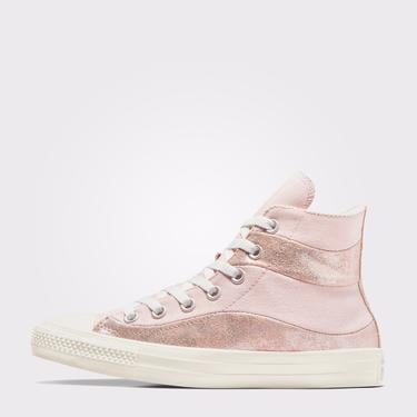 Converse Chuck Taylor All Star Unisex Pembe Deri Sneaker