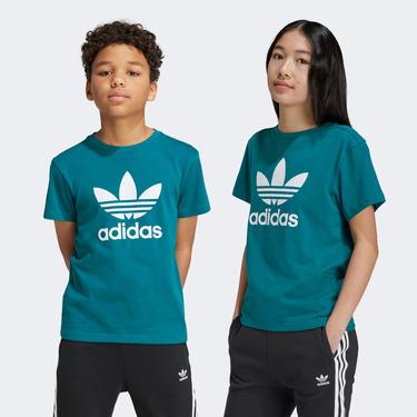  adidas Adicolor Trefoil Çocuk Turkuaz T-Shirt