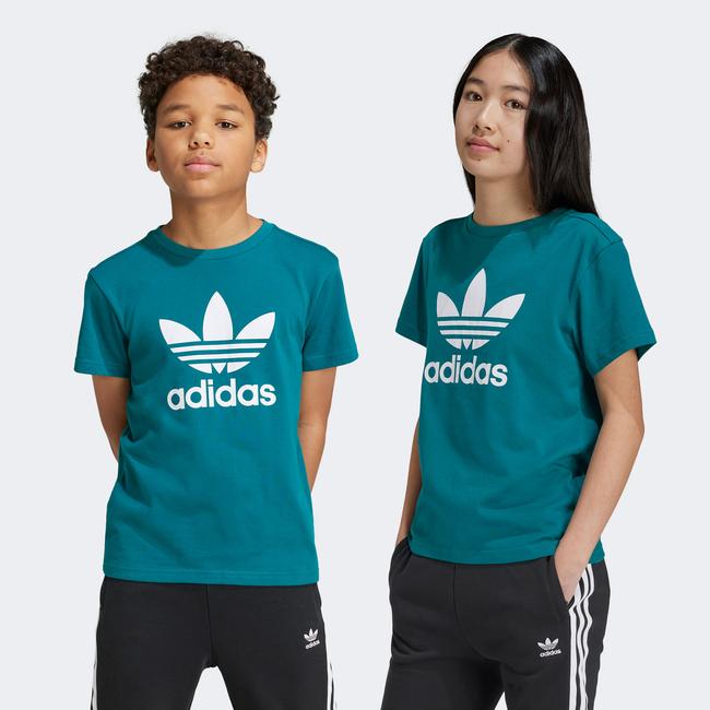  adidas Adicolor Trefoil Çocuk Turkuaz T-Shirt