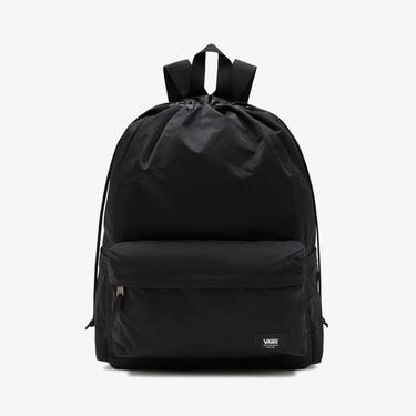  Vans Old Skool Cinch Büzgülü Kadın Siyah Sırt Çantası