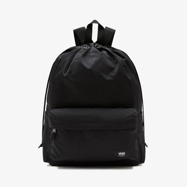  Vans Old Skool Cinch Büzgülü Kadın Siyah Sırt Çantası