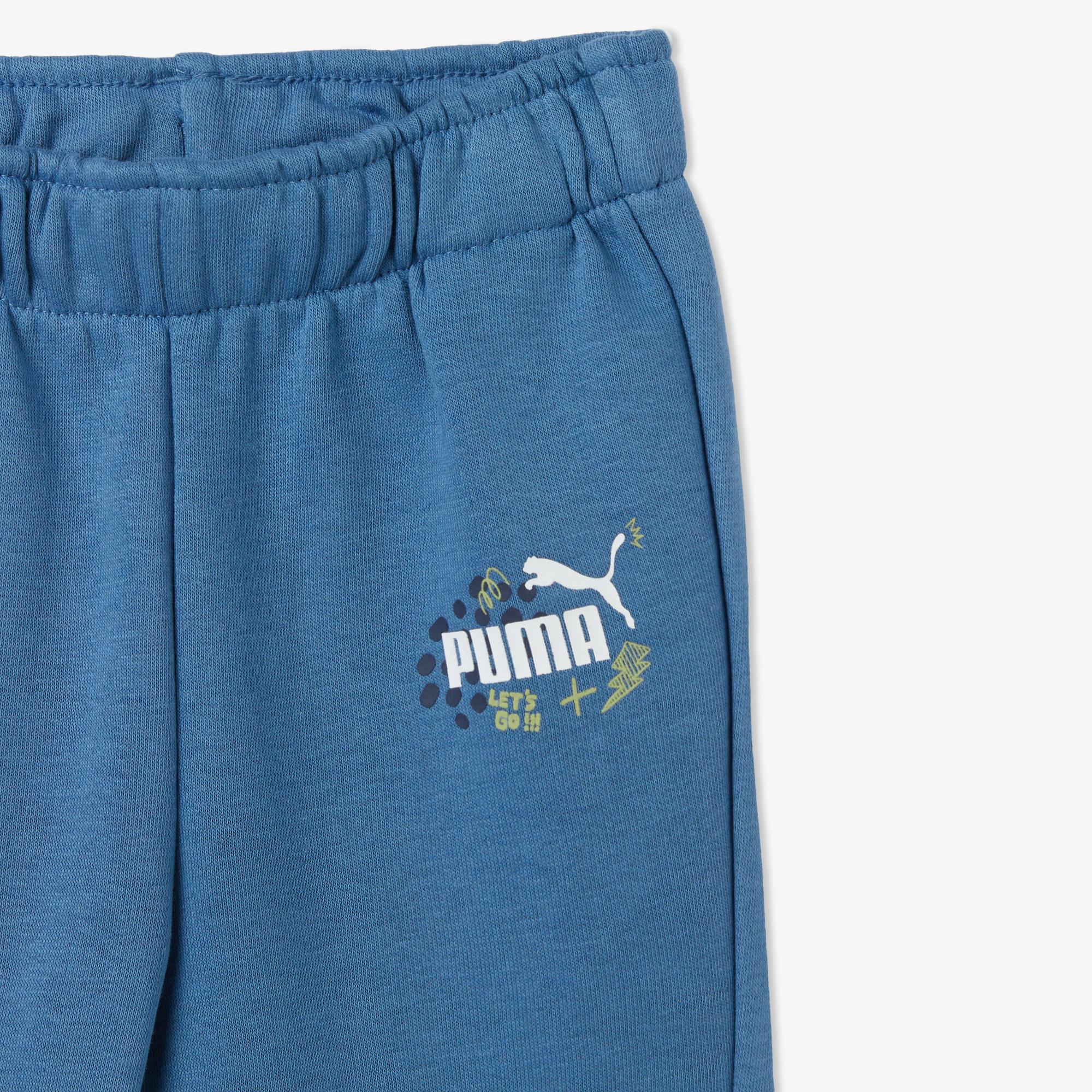 Converse Boxy Çocuk Gri Şort Takım