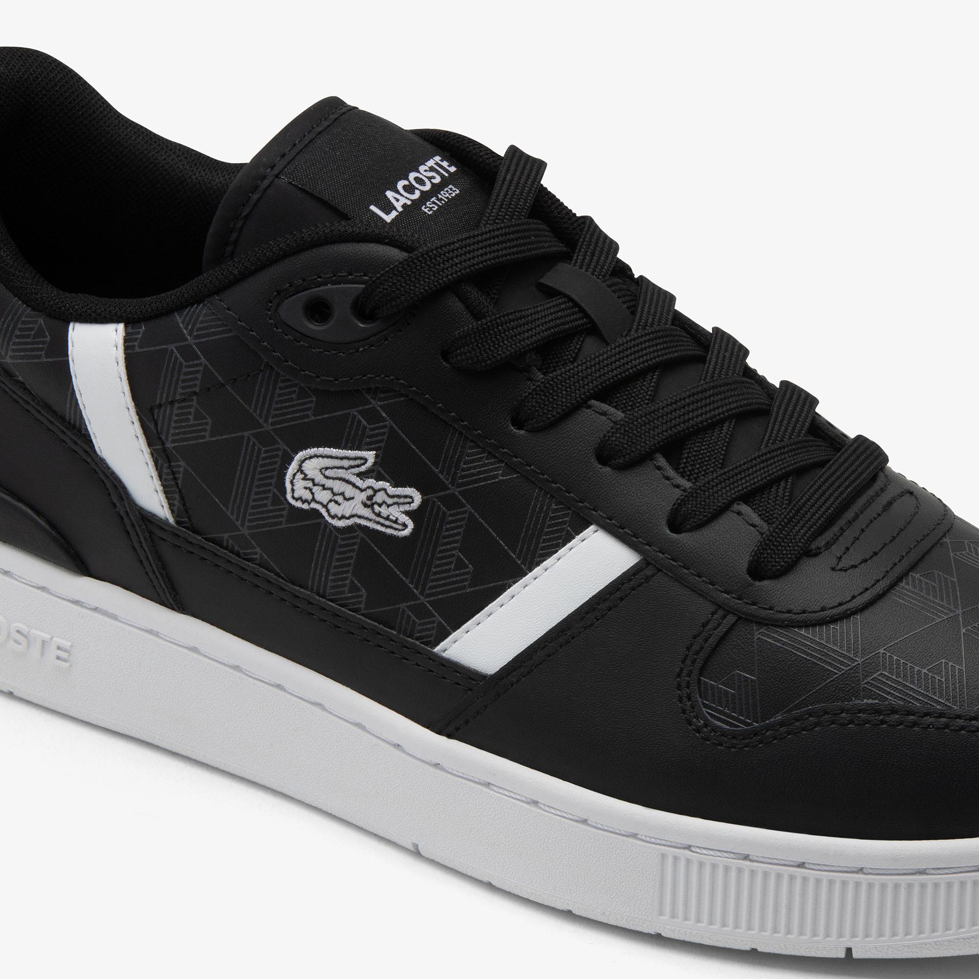 T-Clip Erkek Monogram Siyah Sneaker