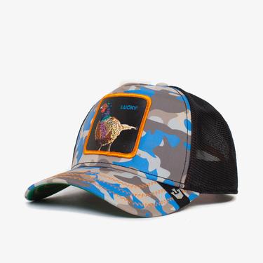  Goorin Bros Luck Stays Down Unisex Mavi Şapka