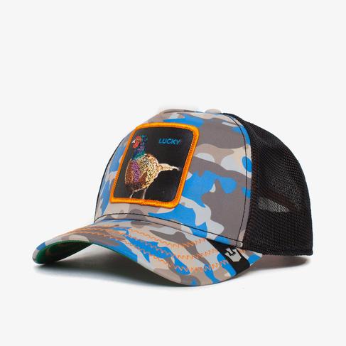  Goorin Bros Luck Stays Down Unisex Mavi Şapka