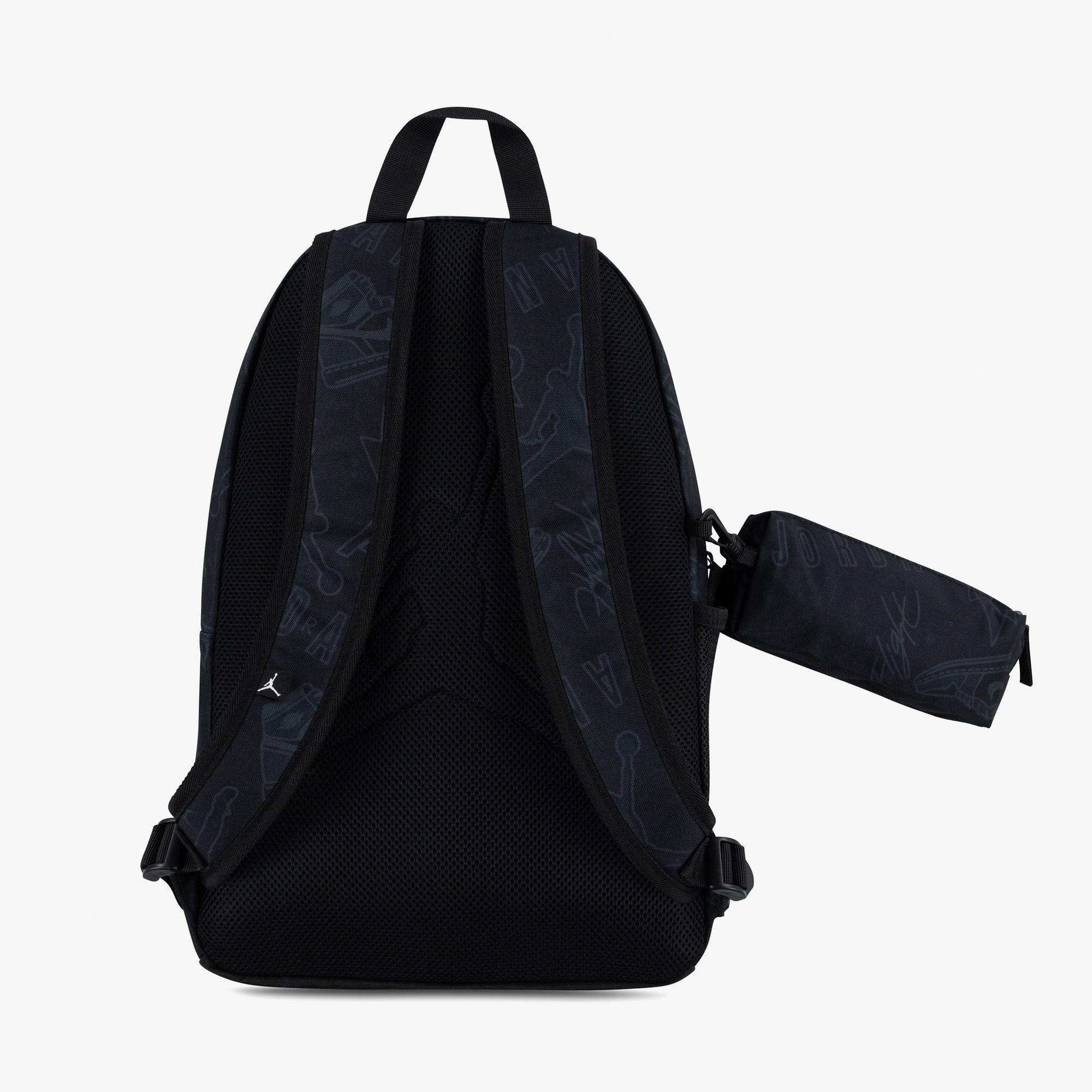 Jordan Jan Air School Unisex Siyah Sırt Çantası