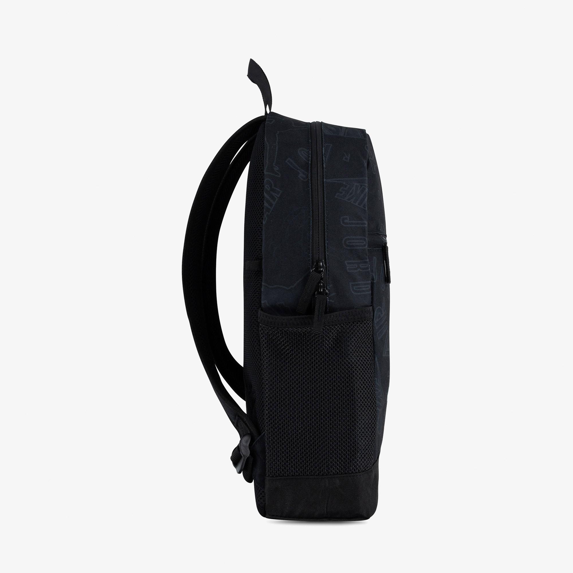 Jordan Jan Air School Unisex Siyah Sırt Çantası