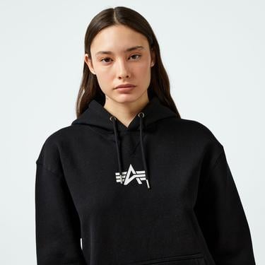  Alpha Industries Born Of Purpose Unisex Siyah Sweatshirt