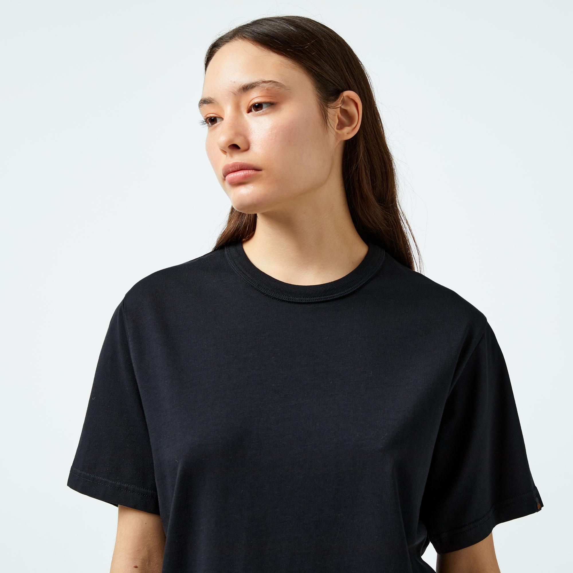 Alpha Industries Essential Gen II Unisex Siyah T-Shirt