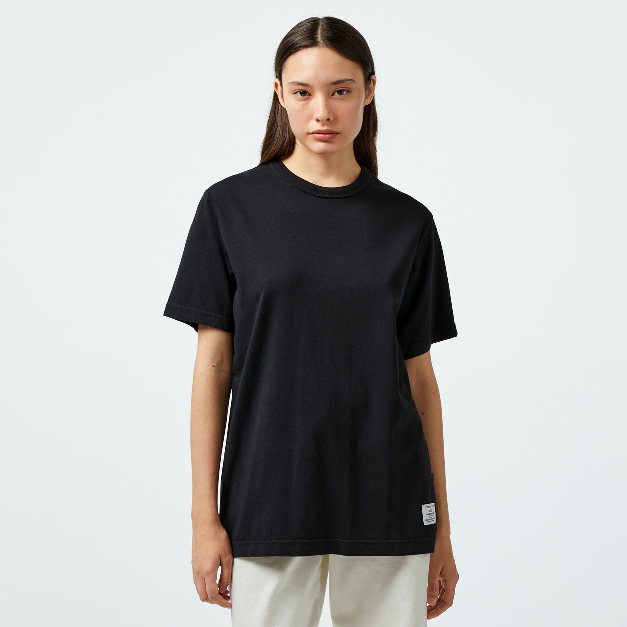 Alpha Industries Essential Gen II Unisex Siyah T-Shirt