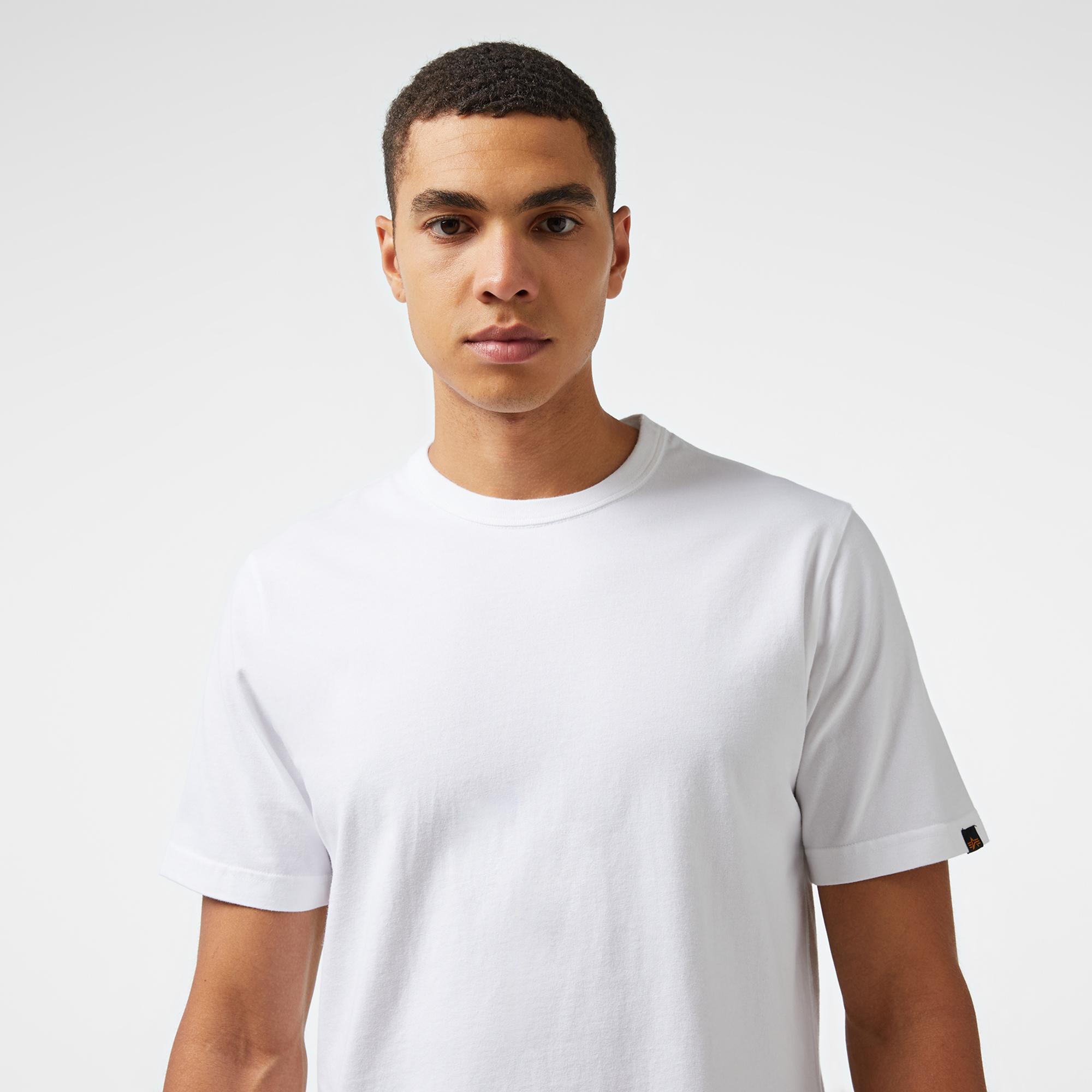 Alpha Industries Essential Gen II Unisex Beyaz T-Shirt