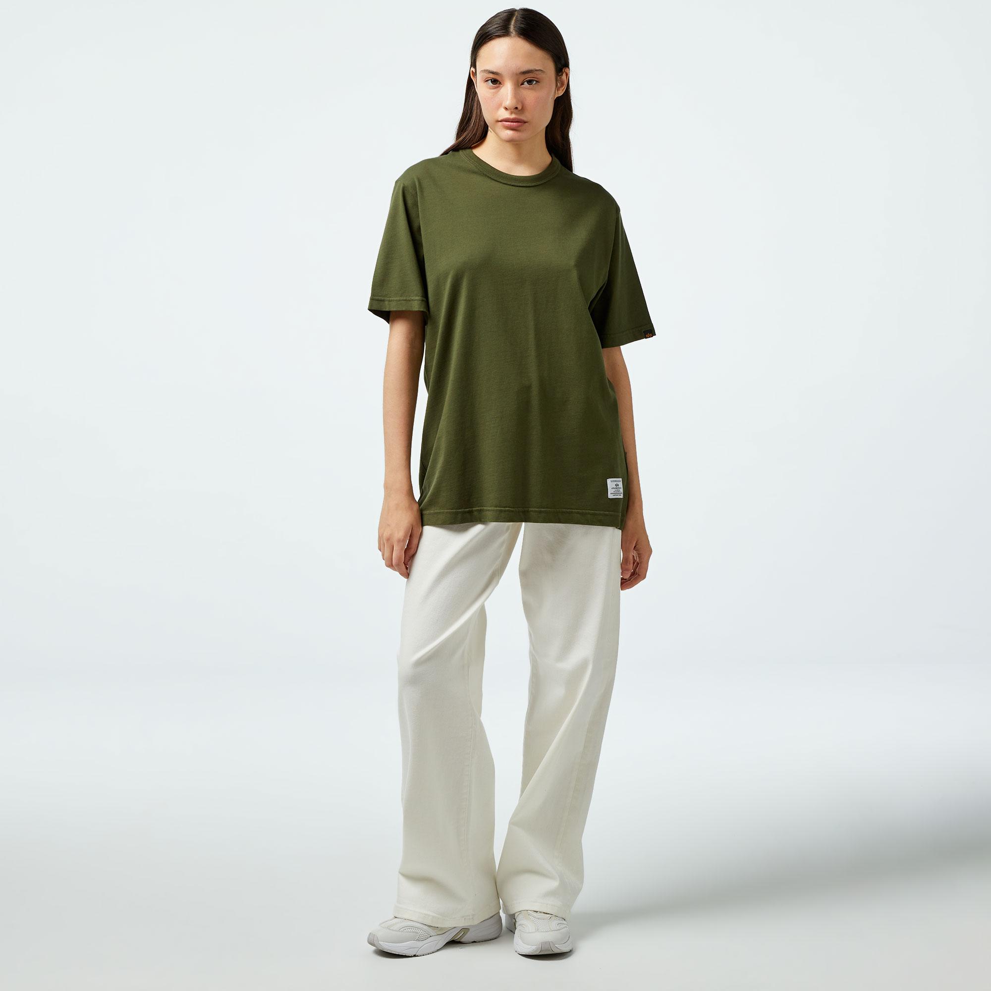 Alpha Industries Essential Gen II Unisex Yeşil T-Shirt