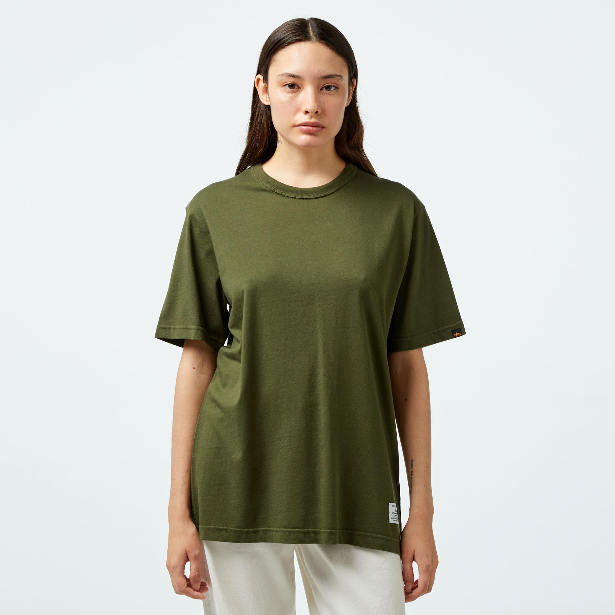 Alpha Industries Essential Gen II Unisex Yeşil T-Shirt