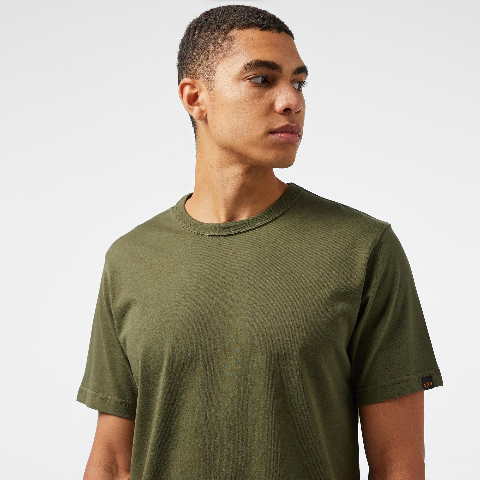 Alpha Industries Essential Gen II Unisex Yeşil T-Shirt