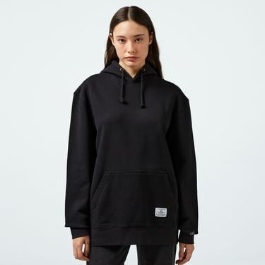  Alpha Industries Essential French Terry Unisex Siyah Sweatshirt