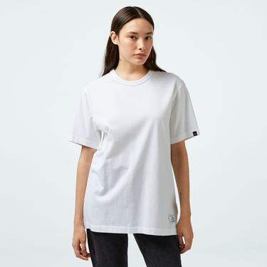  Alpha Industries Essential Gen II Unisex Beyaz T-Shirt