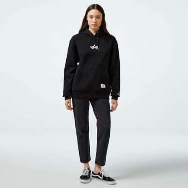  Alpha Industries Born Of Purpose Unisex Siyah Sweatshirt
