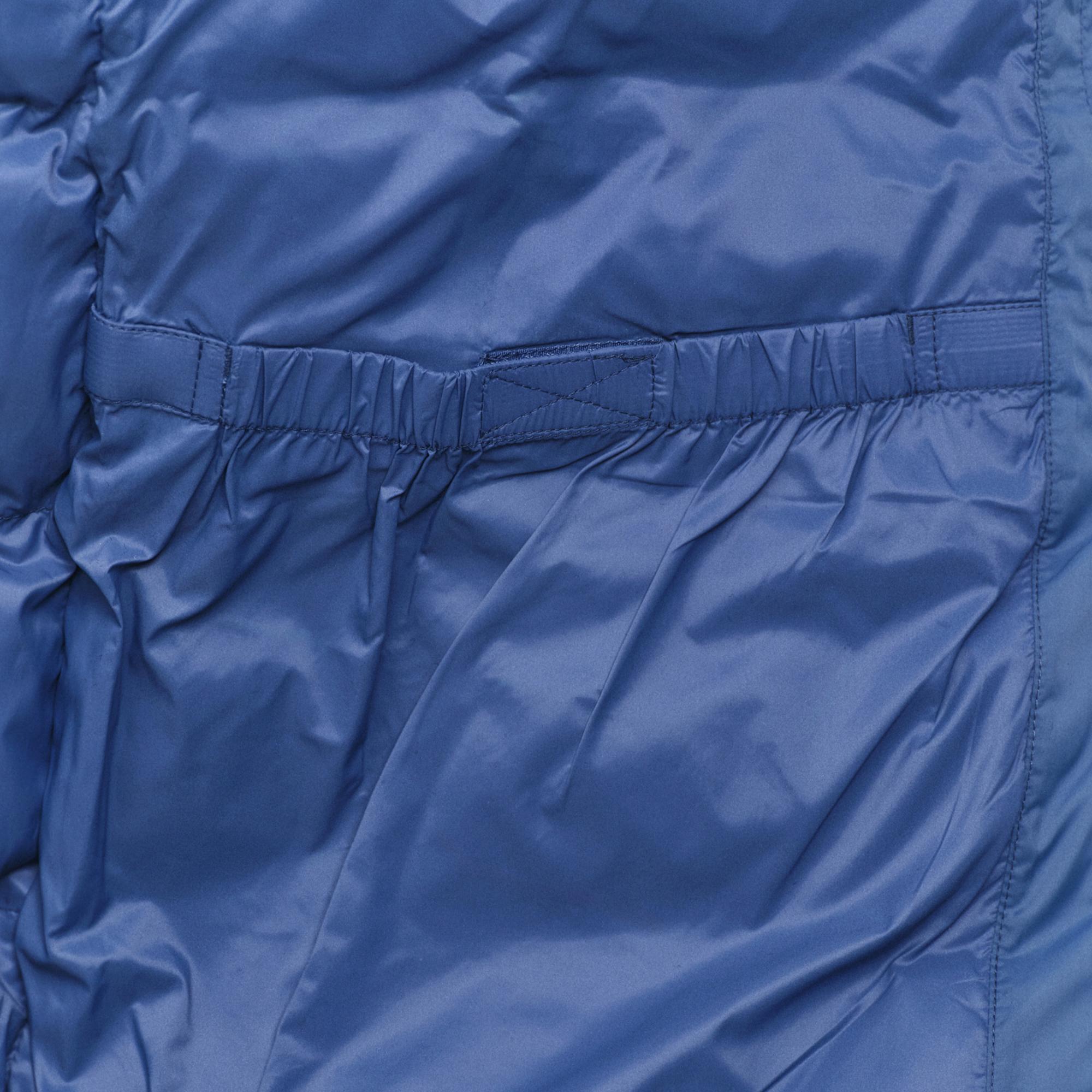 GANT Erkek Mavi Kapüşonlu Yelek