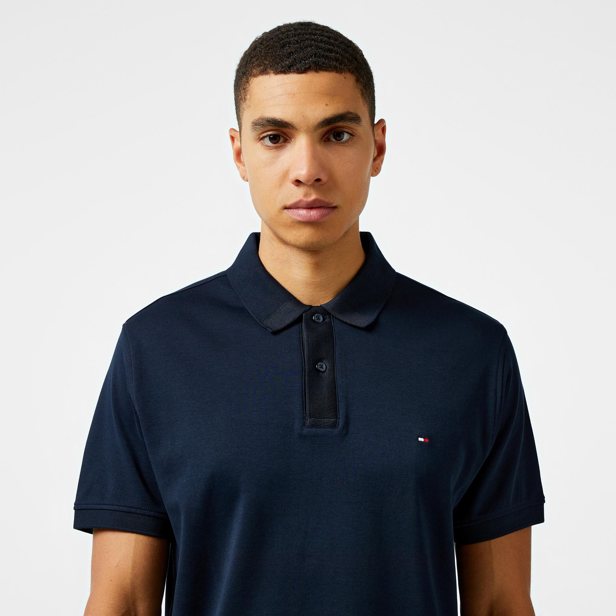 Tommy Hilfiger Erkek Lacivert Polo