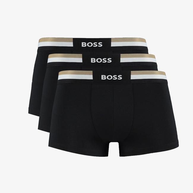  Boss 3'lü Trunk Motion Erkek Siyah Boxer