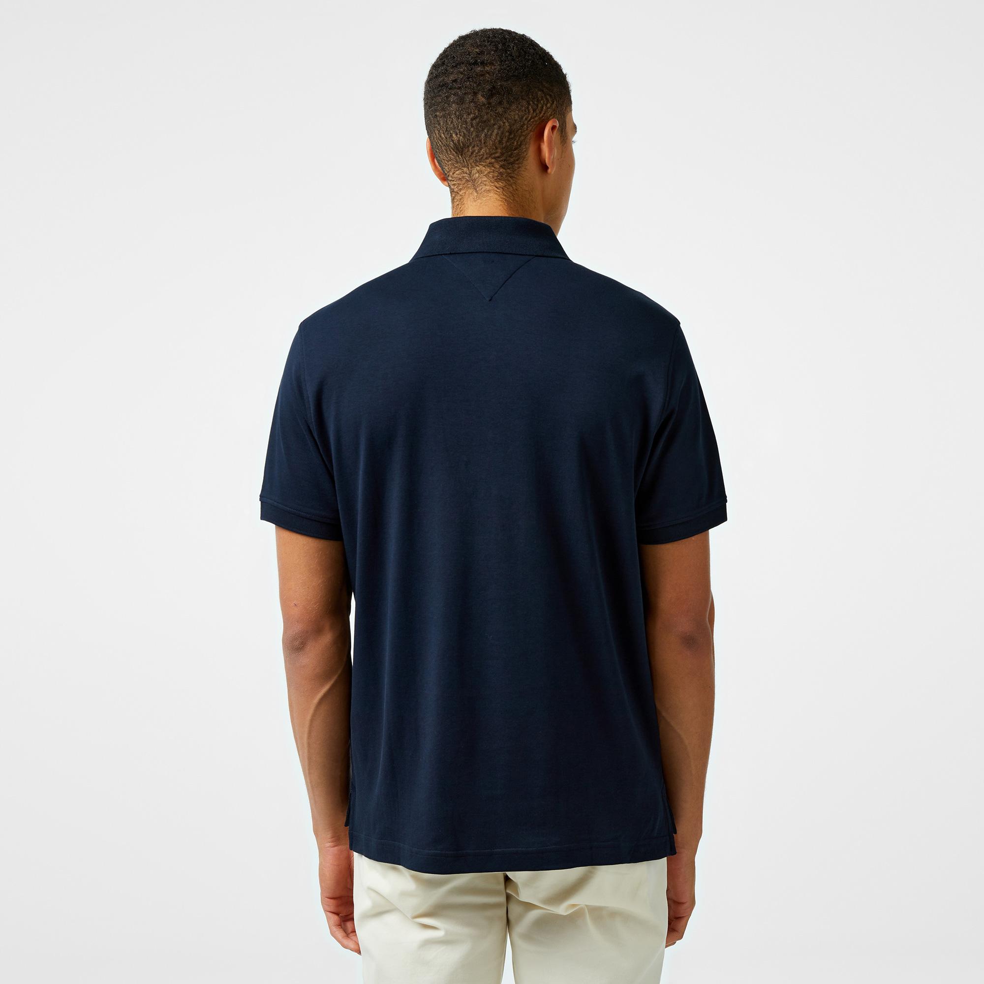 Tommy Hilfiger Erkek Lacivert Polo