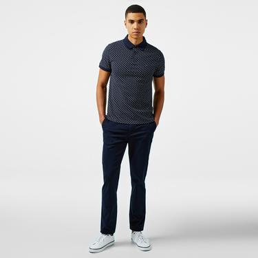  Tommy Hilfiger Erkek Mavi Pantolon