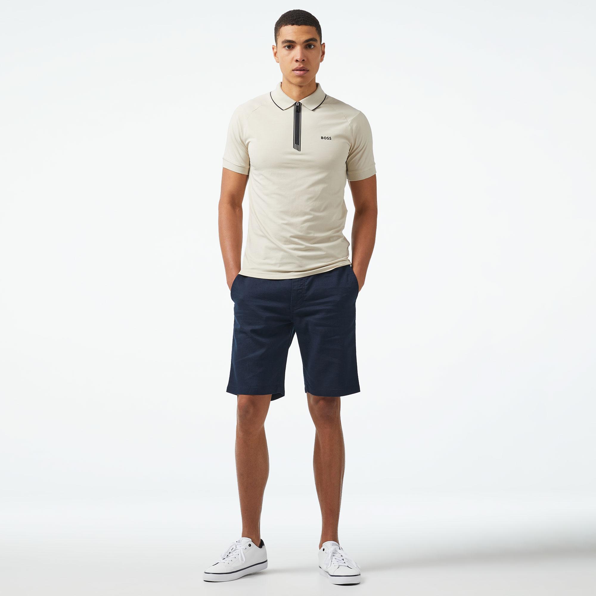 Boss Erkek Lacivert Şort