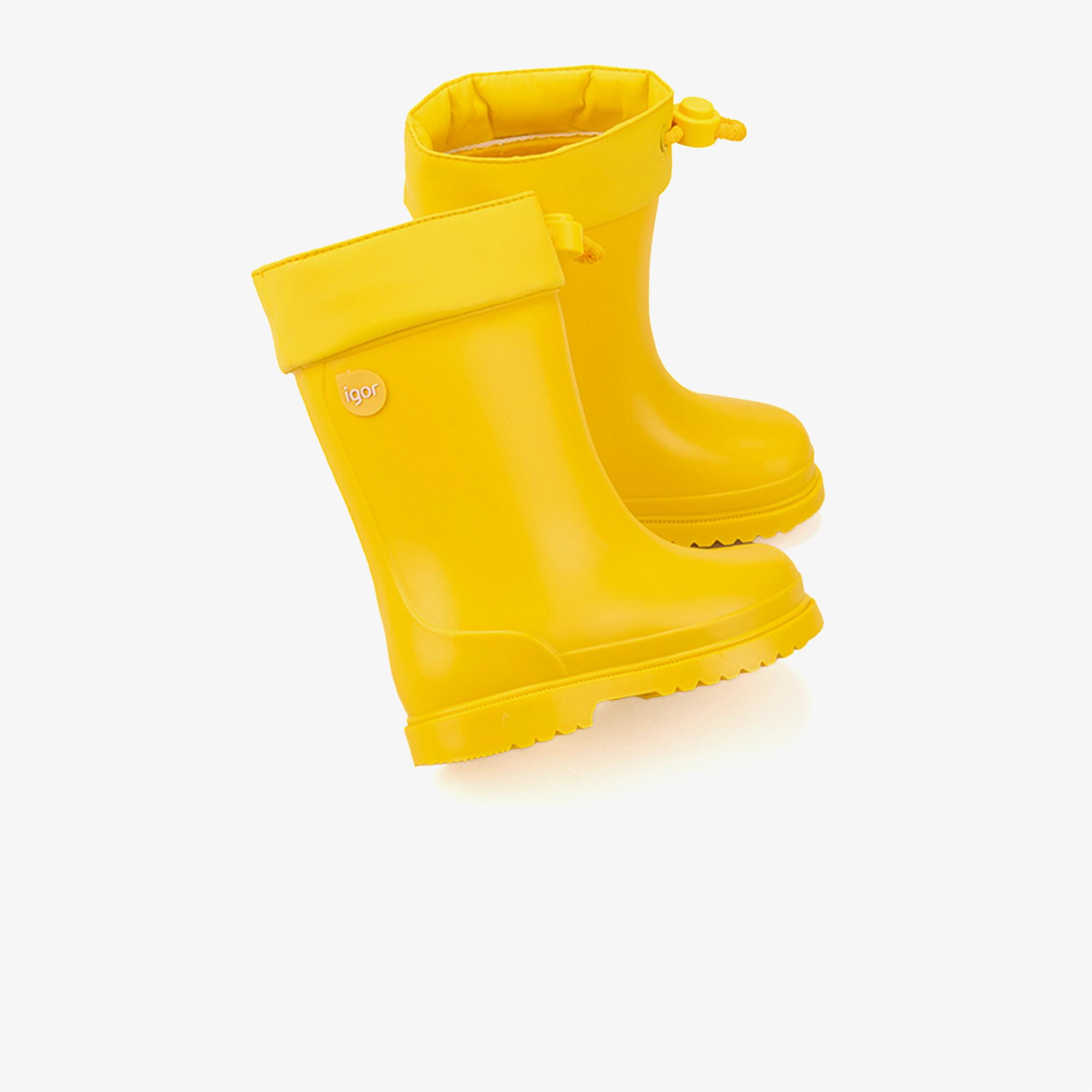 Igor W10100 Chufo Cuello Çocuk Sarı Çizme