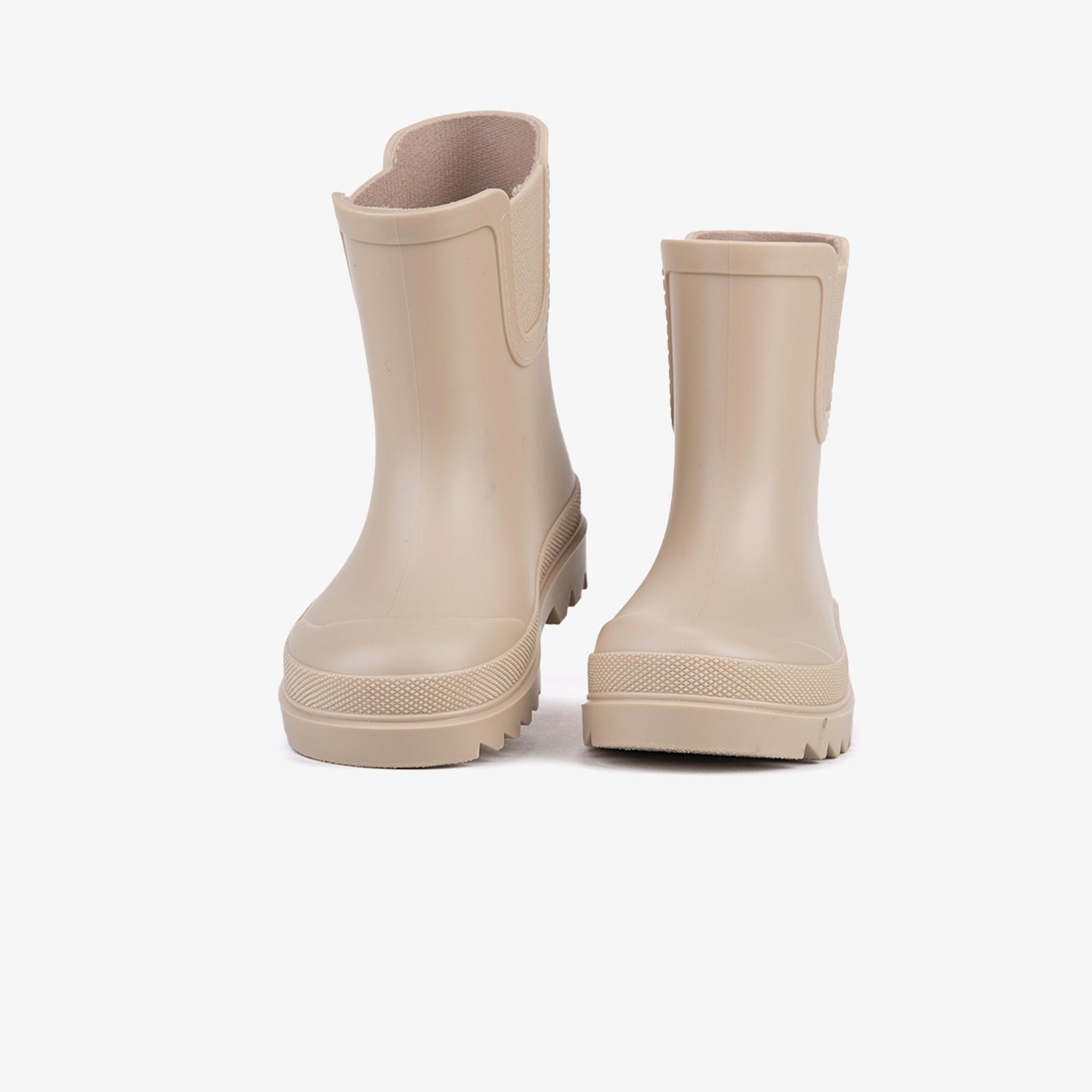 Igor W10274 Tokio Çocuk Bej Yağmur Çizmesi