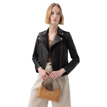  Brielle Taba Kadın Deri Omuz Çantası