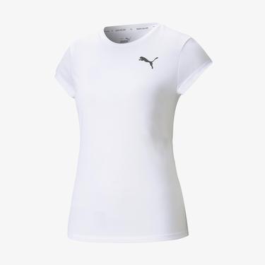  Puma Active Kadın Beyaz Günlük T-Shirt