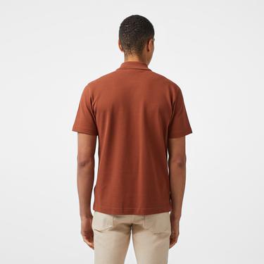  Erkek Relaxed Fit Turuncu Polo