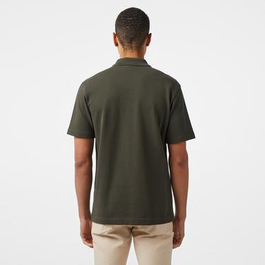  Erkek Relaxed Fit Haki Polo