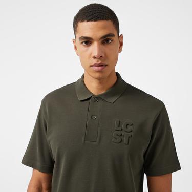  Erkek Relaxed Fit Haki Polo