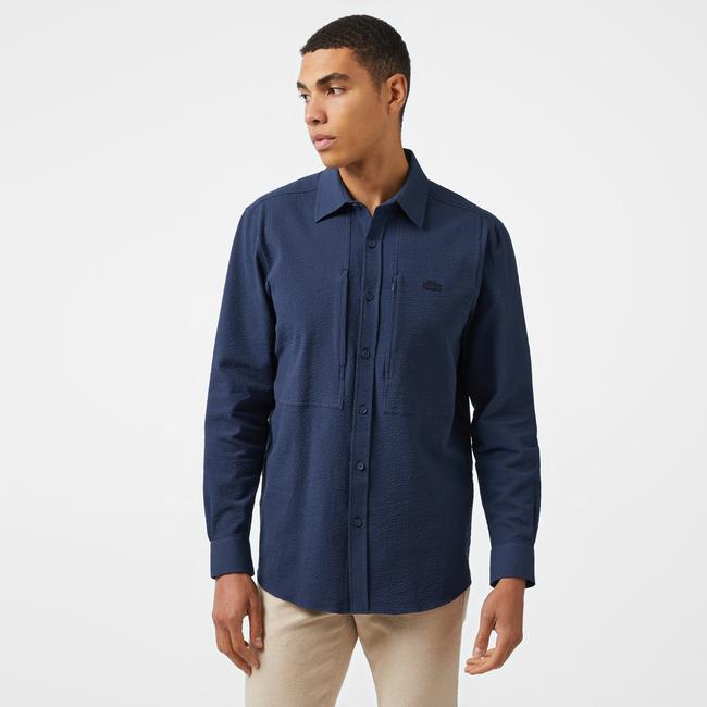  Erkek Regular Fit Lacivert Gömlek